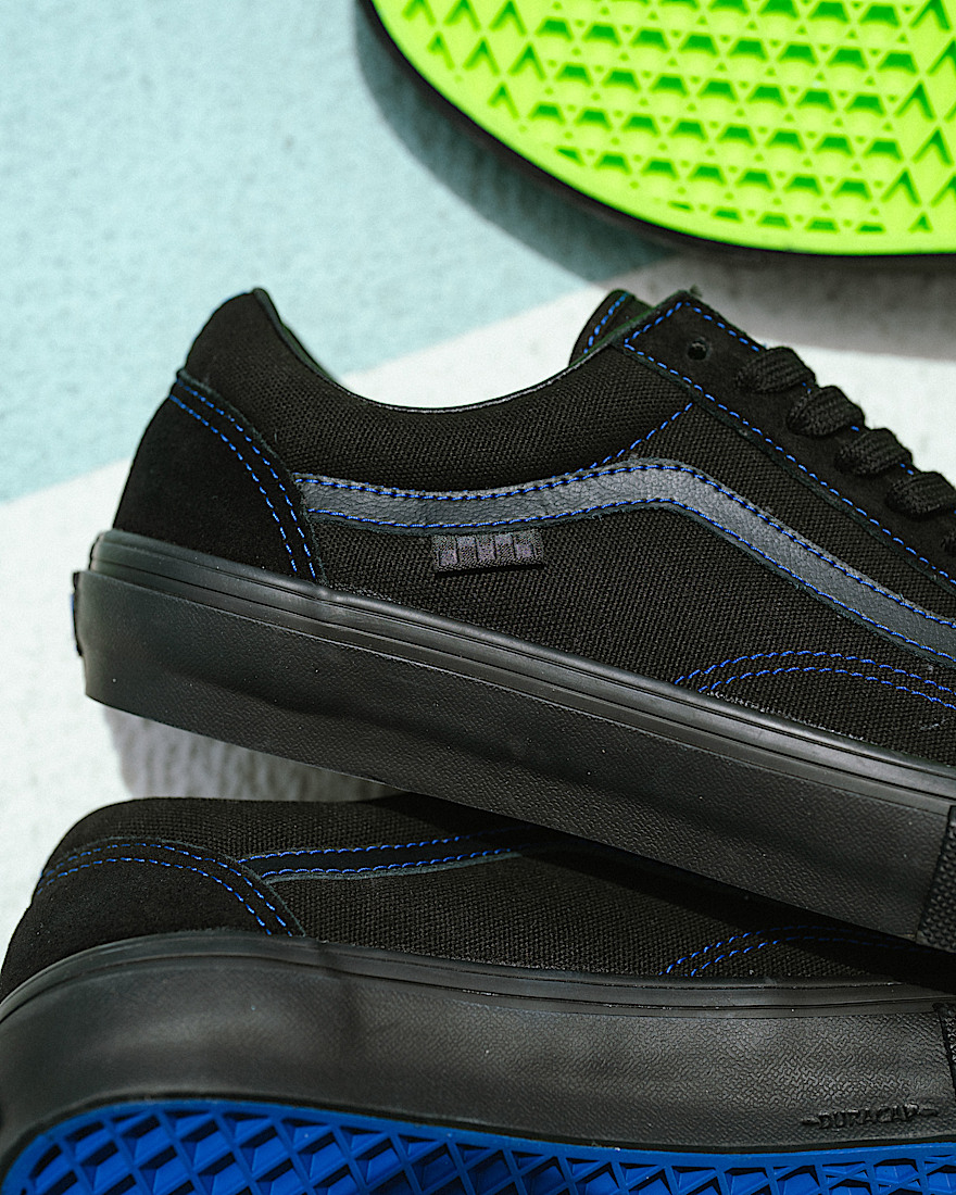 Skate Old Skool Shoe VANS Black Classic Blue ALT7