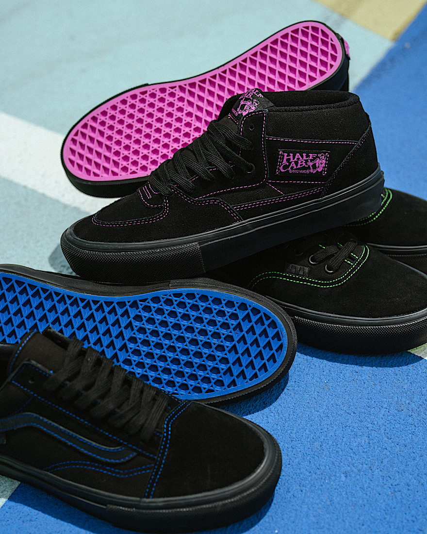 Skate Old Skool Shoe VANS Black Classic Blue ALT8
