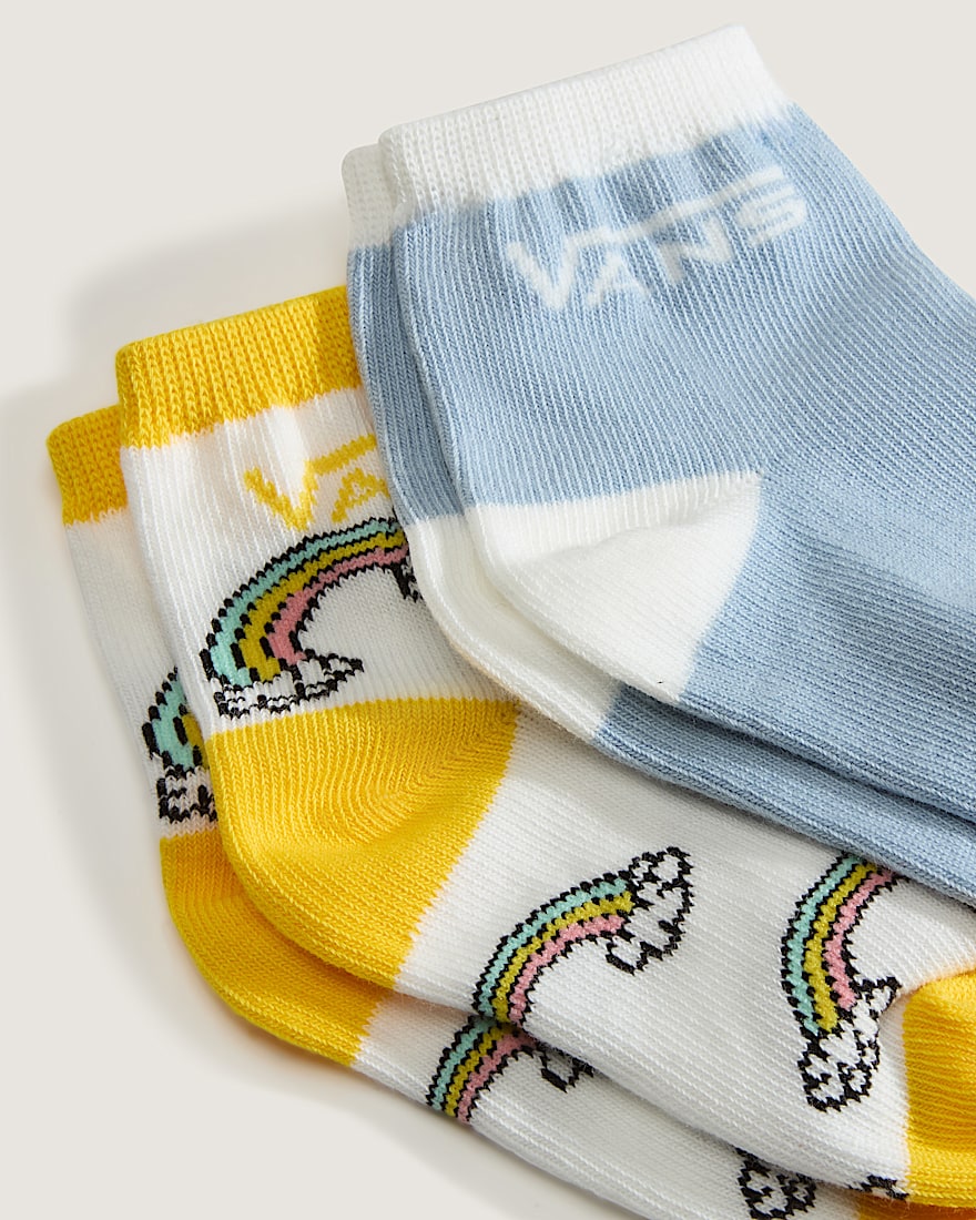 Kids Ticker Crew Socks VANS Soft Slate ALT2