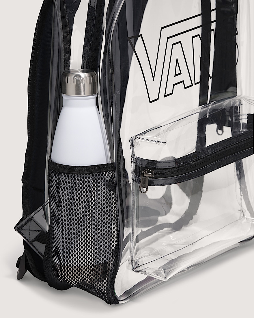 Old Skool Clear Backpack VANS Clear Black ALT2
