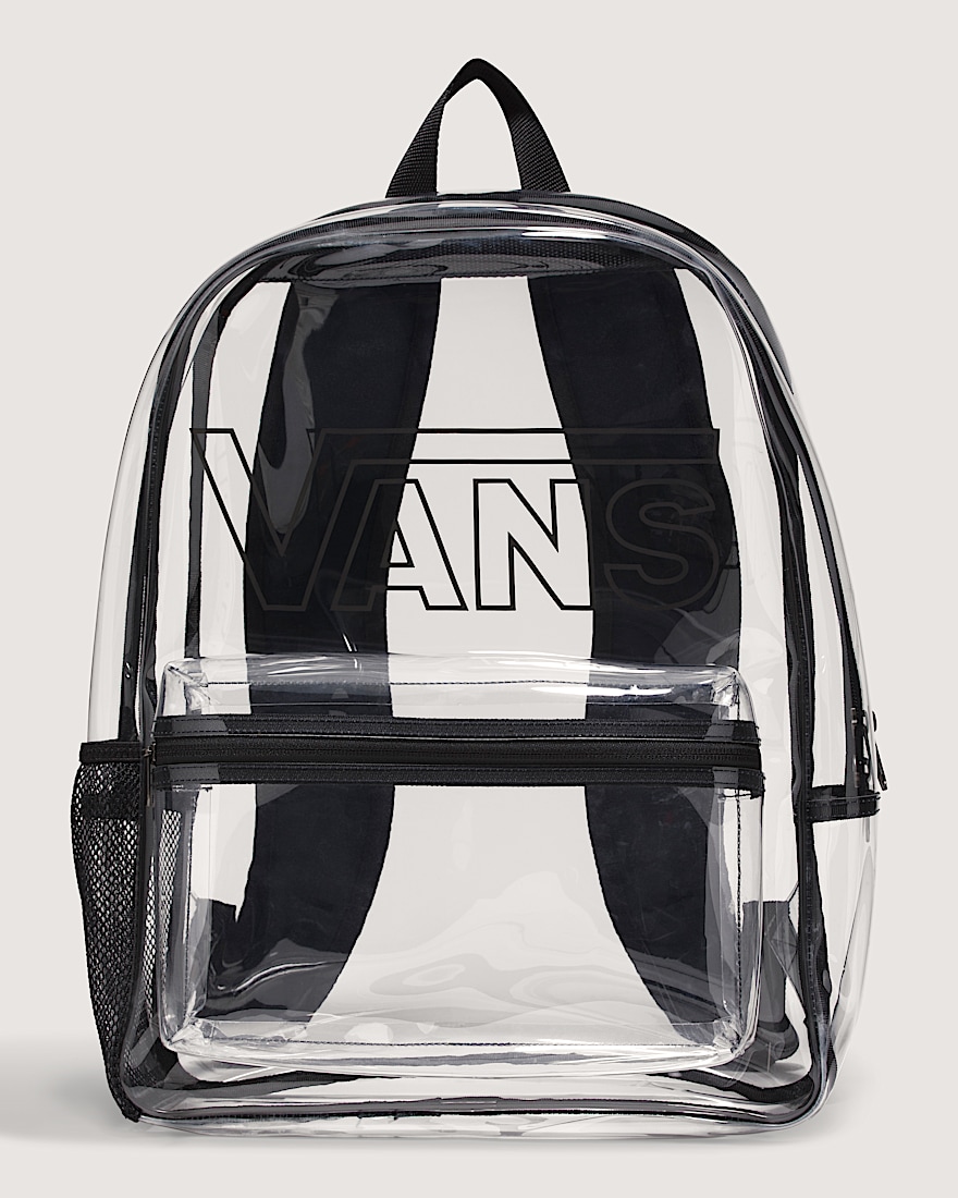 Old Skool Clear Backpack VANS Clear Black HERO