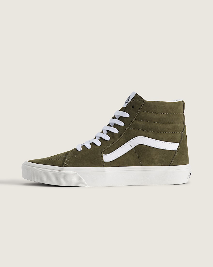 Sk8Hi Shoe VANS Mossy Olive Green HERO