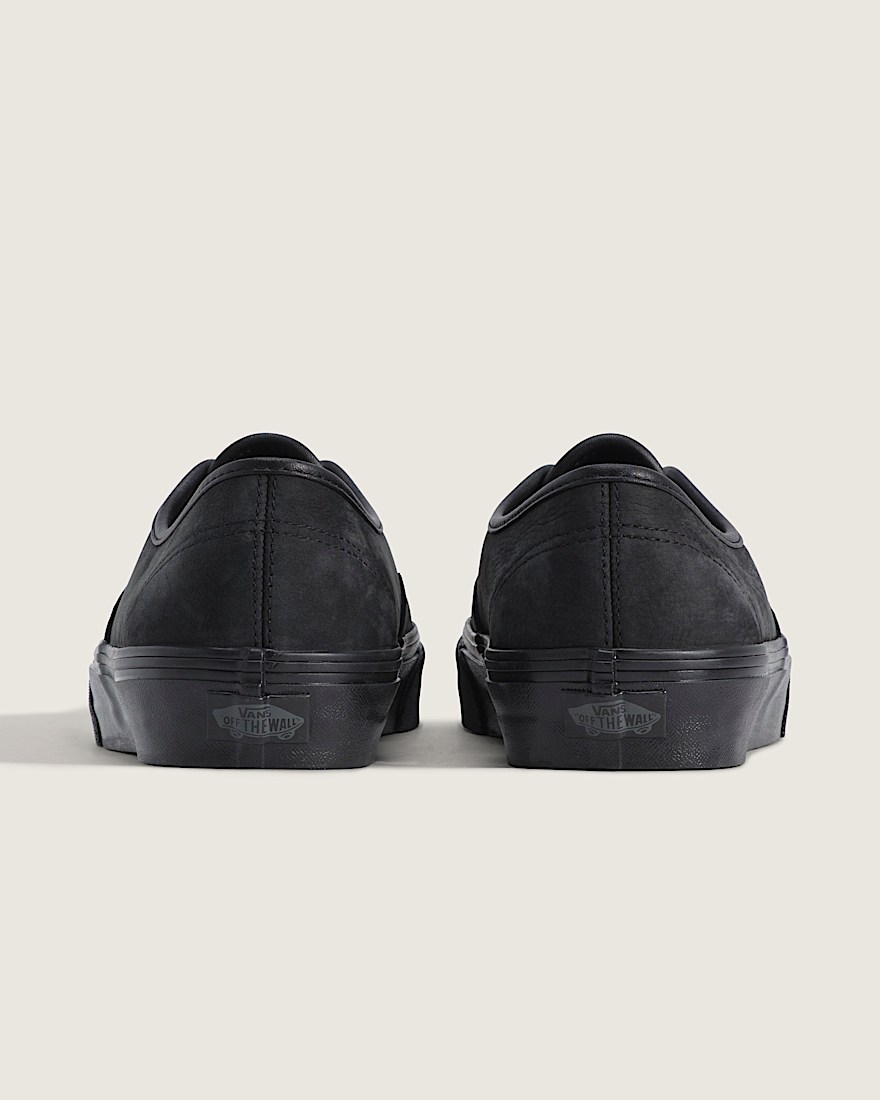 Authentic Shoe VANS Leather Black Black ALT3
