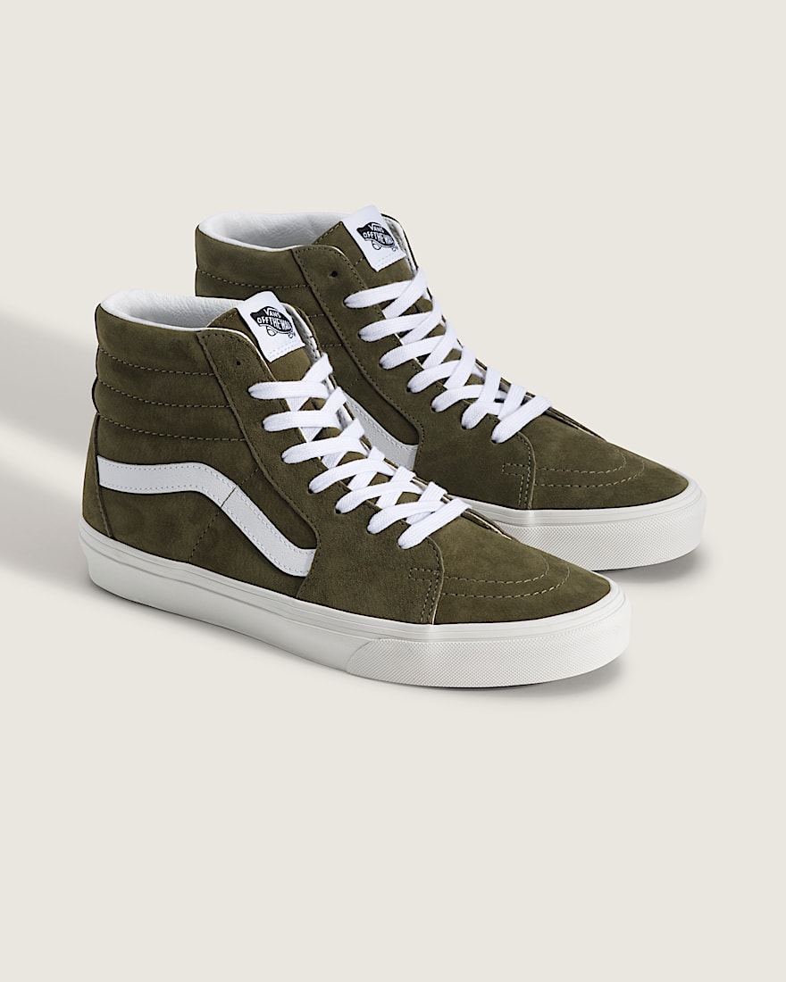 Sk8Hi Shoe VANS Mossy Olive Green ALT1