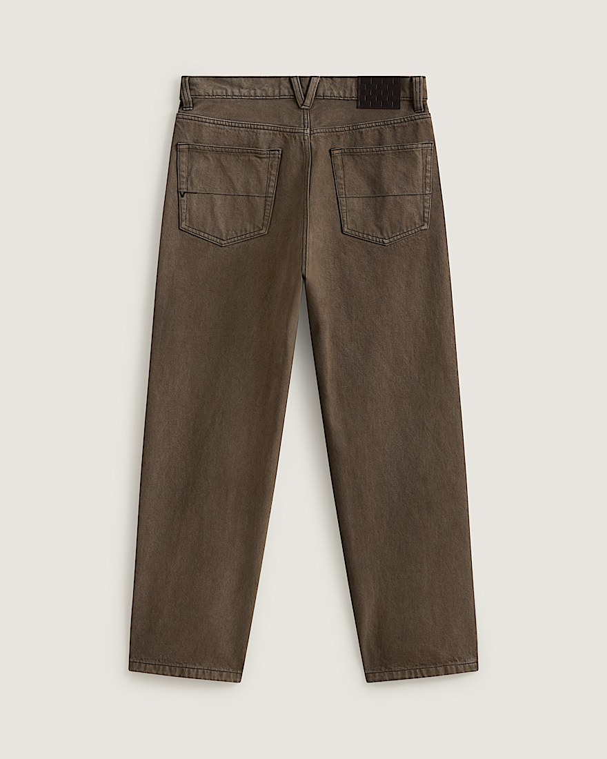 Check5 Loose Denim Pants VANS Walnut Brown ALT1