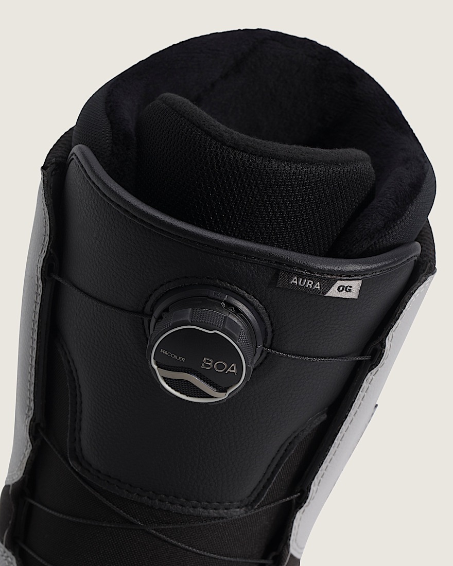 Aura OG Snowboard Boot VANS Light Gray Black ALT7