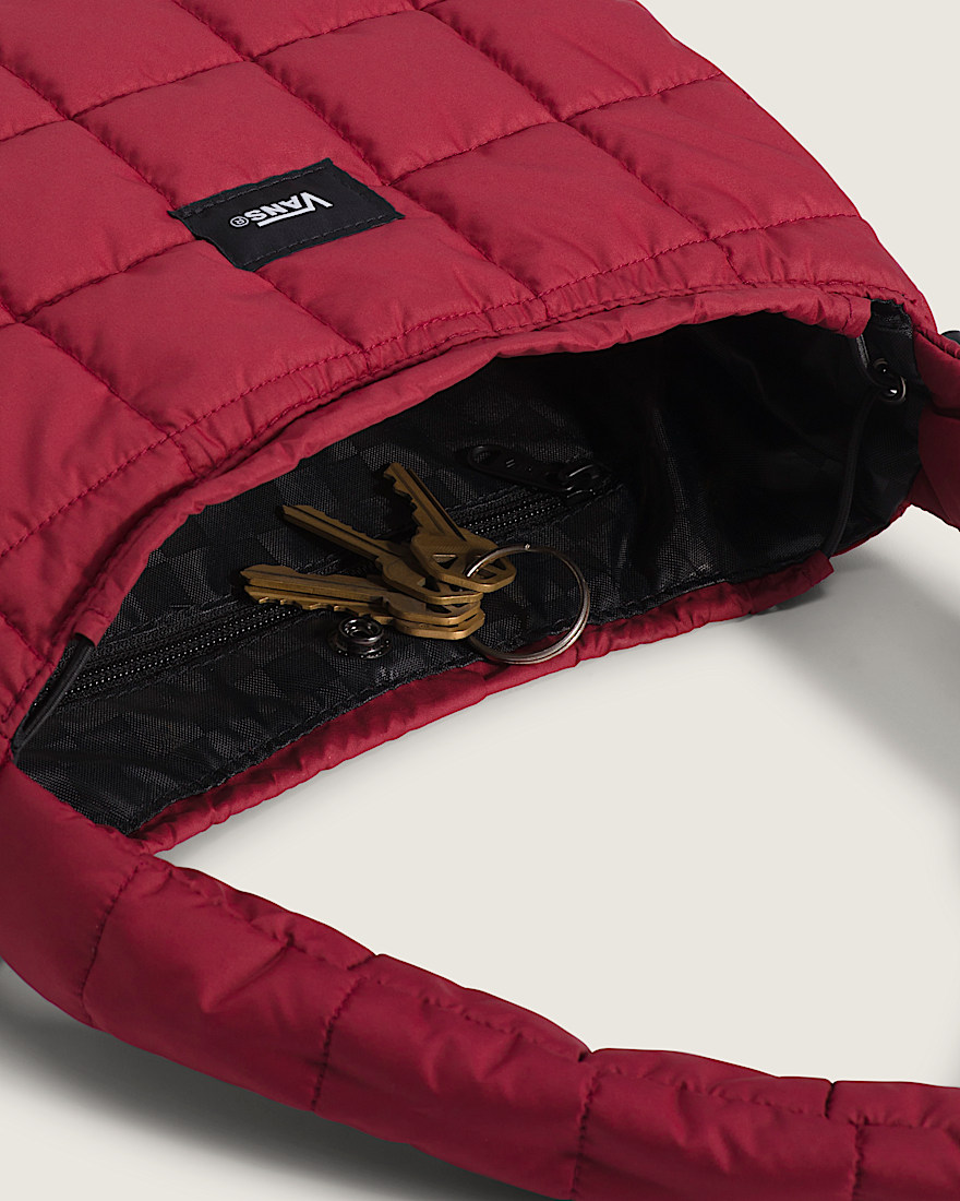 Quilted Katie Bag VANS Bordeaux Red ALT3
