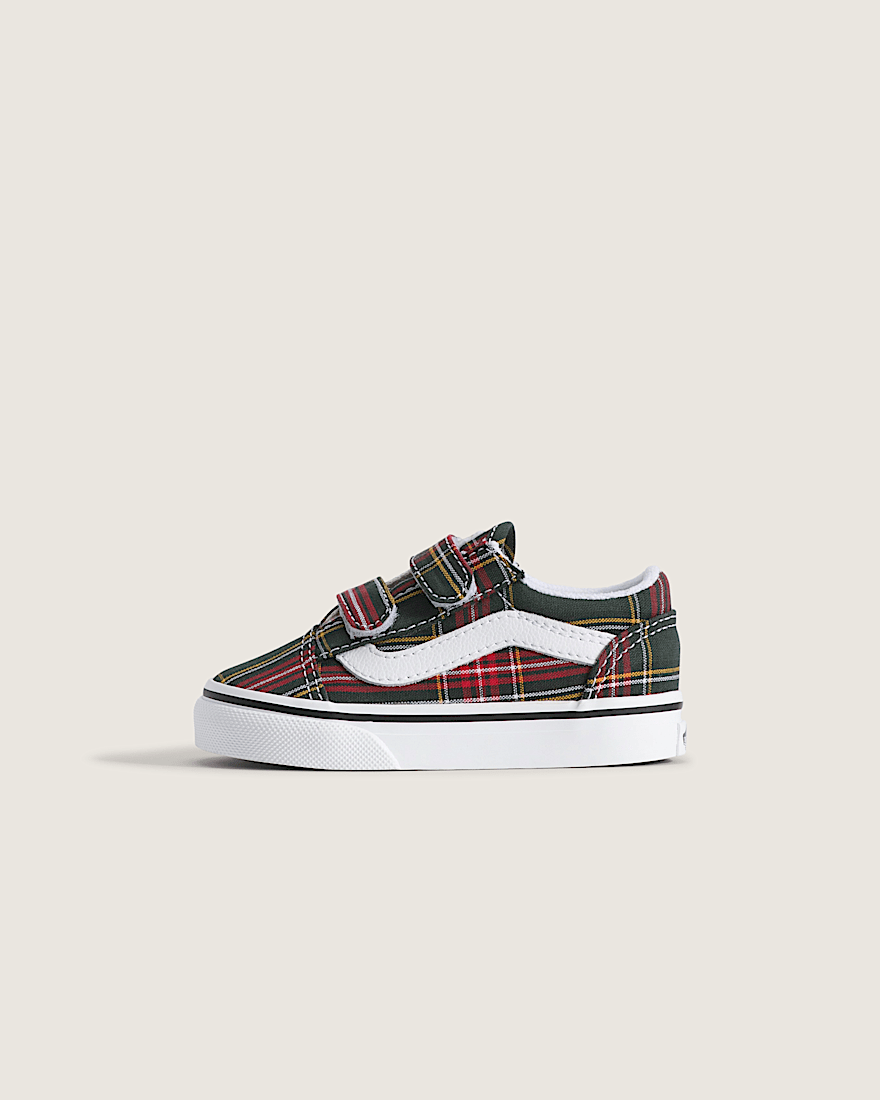 Toddler Old Skool V Shoe VANS Oil Green HERO