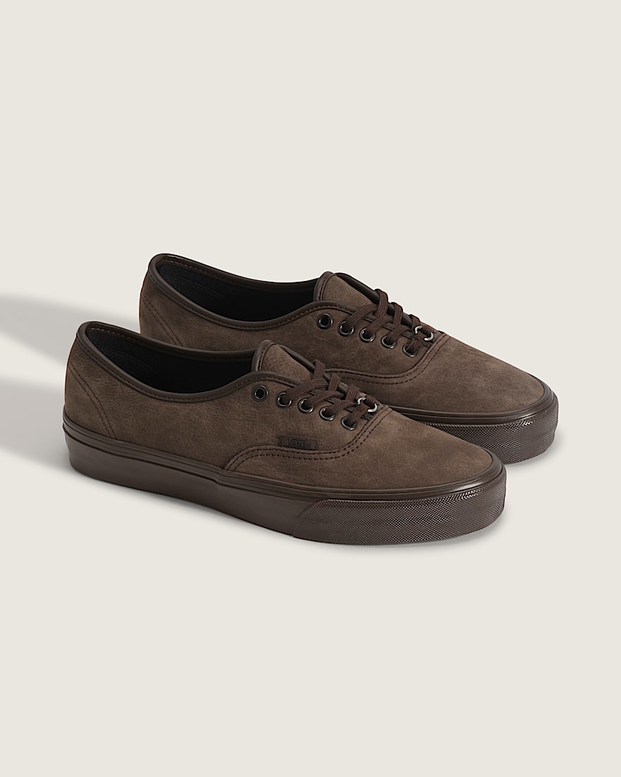 Authentic Shoe VANS Leather Brown Brown ALT1