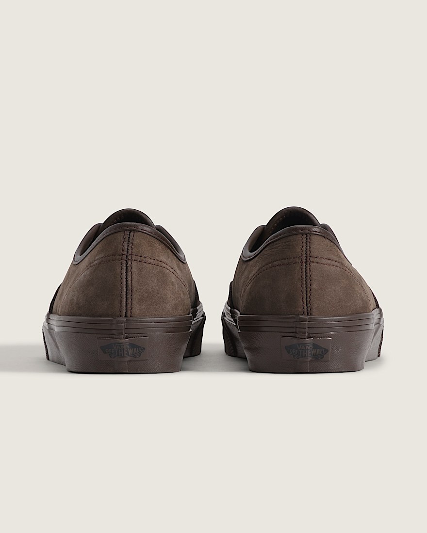 Authentic Shoe VANS Leather Brown Brown ALT3