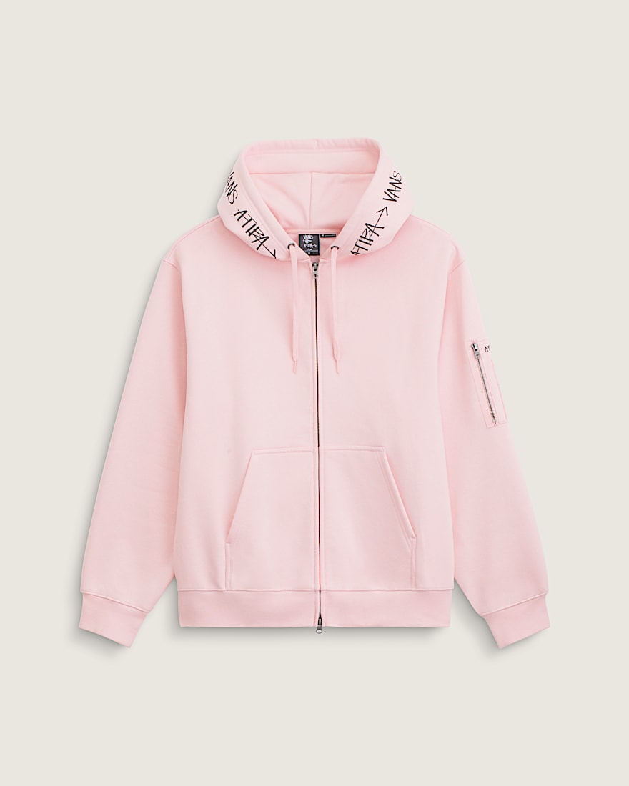 Vans X Atiba Cargo Hoodie VANS Atiba Coral Blush HERO