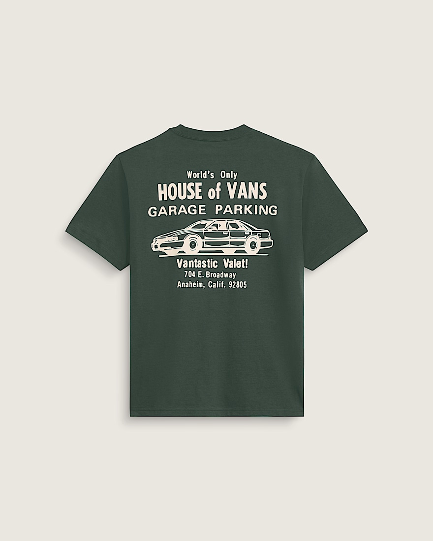 Vans Valet Short Sleeve Tee VANS Oil Green HERO