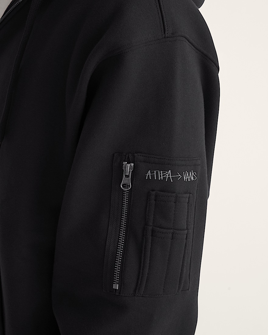Vans X Atiba Cargo Hoodie VANS Atiba Black ALT4