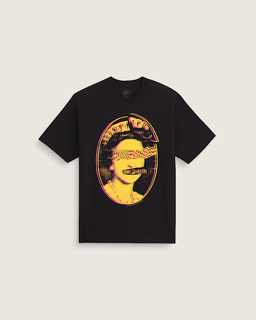 Sex Pistols Pretty Vacant TShirt VANS Black HERO
