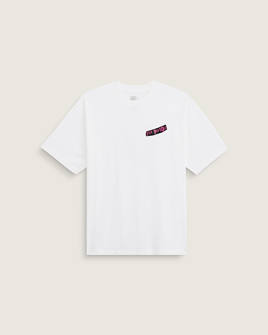 Sex Pistols Run Wild on the Green TShirt VANS White ALT1