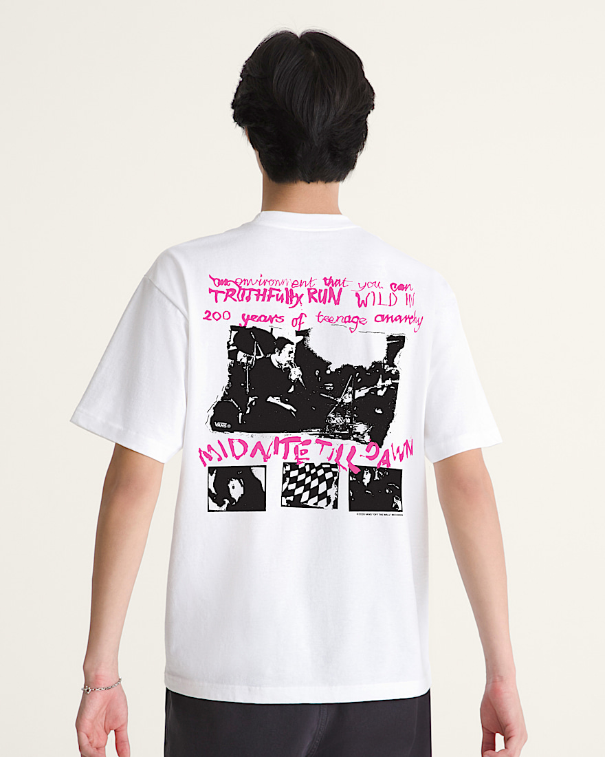 Sex Pistols Run Wild on the Green TShirt VANS White ALT3