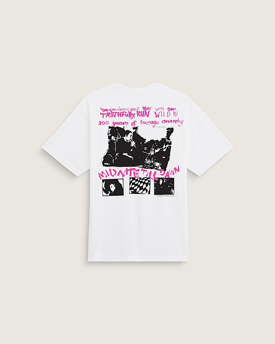 Sex Pistols Run Wild on the Green TShirt VANS White HERO