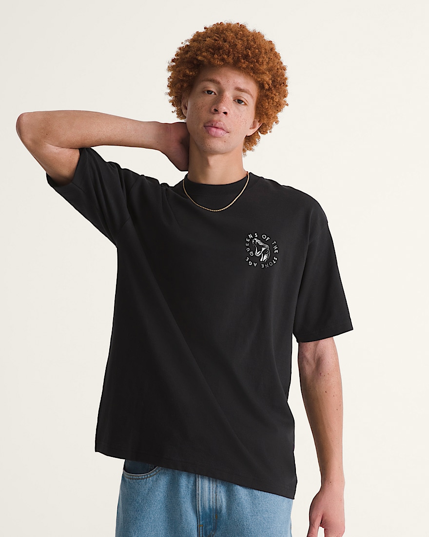 Queen of the Stone Age Ouroboros TShirt VANS Black ALT2