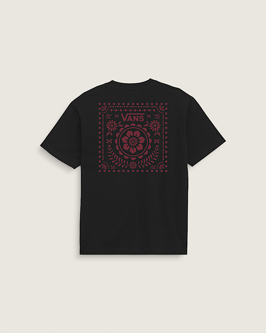 Papel Picado TShirt VANS Black HERO