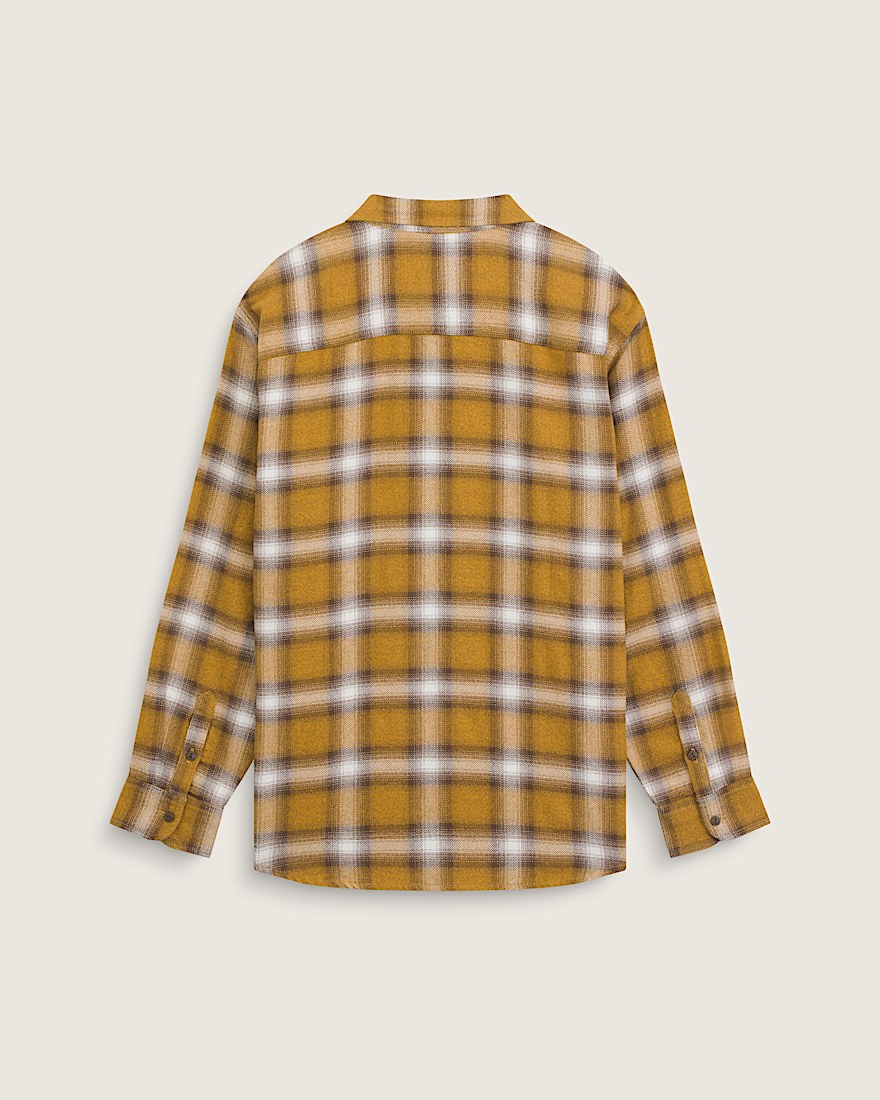 Lawson Plaid Flannel Shirt VANS Fuel Yellow ALT1