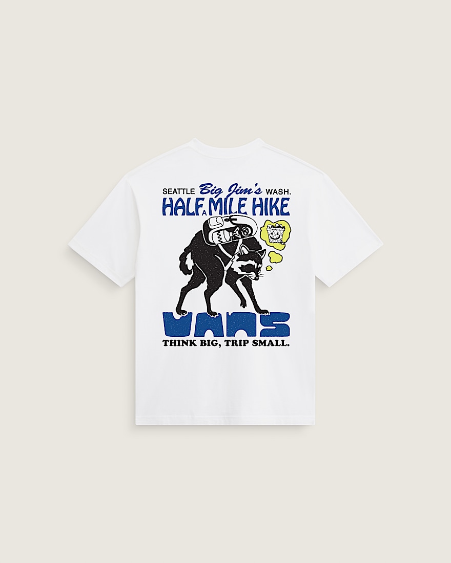 Big Jim Half Mile Short Sleeve Tee VANS White HERO