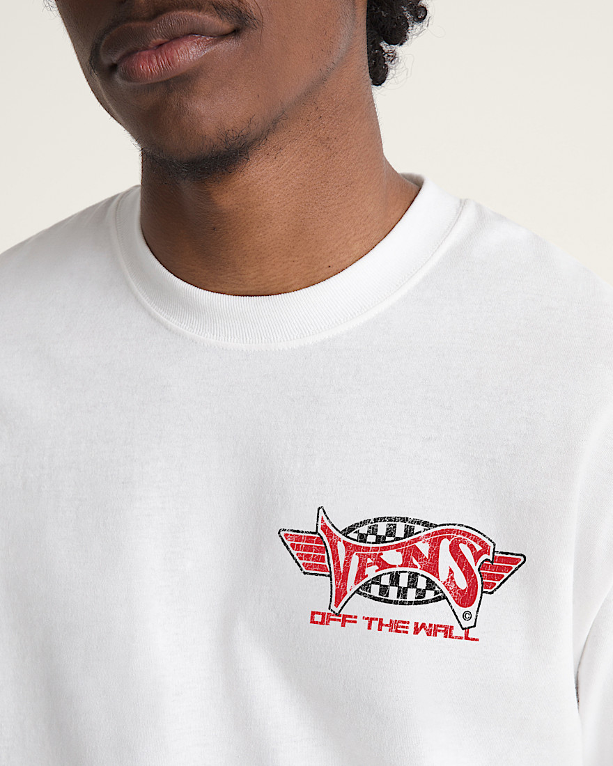 Faded Glory TShirt VANS White ALT4