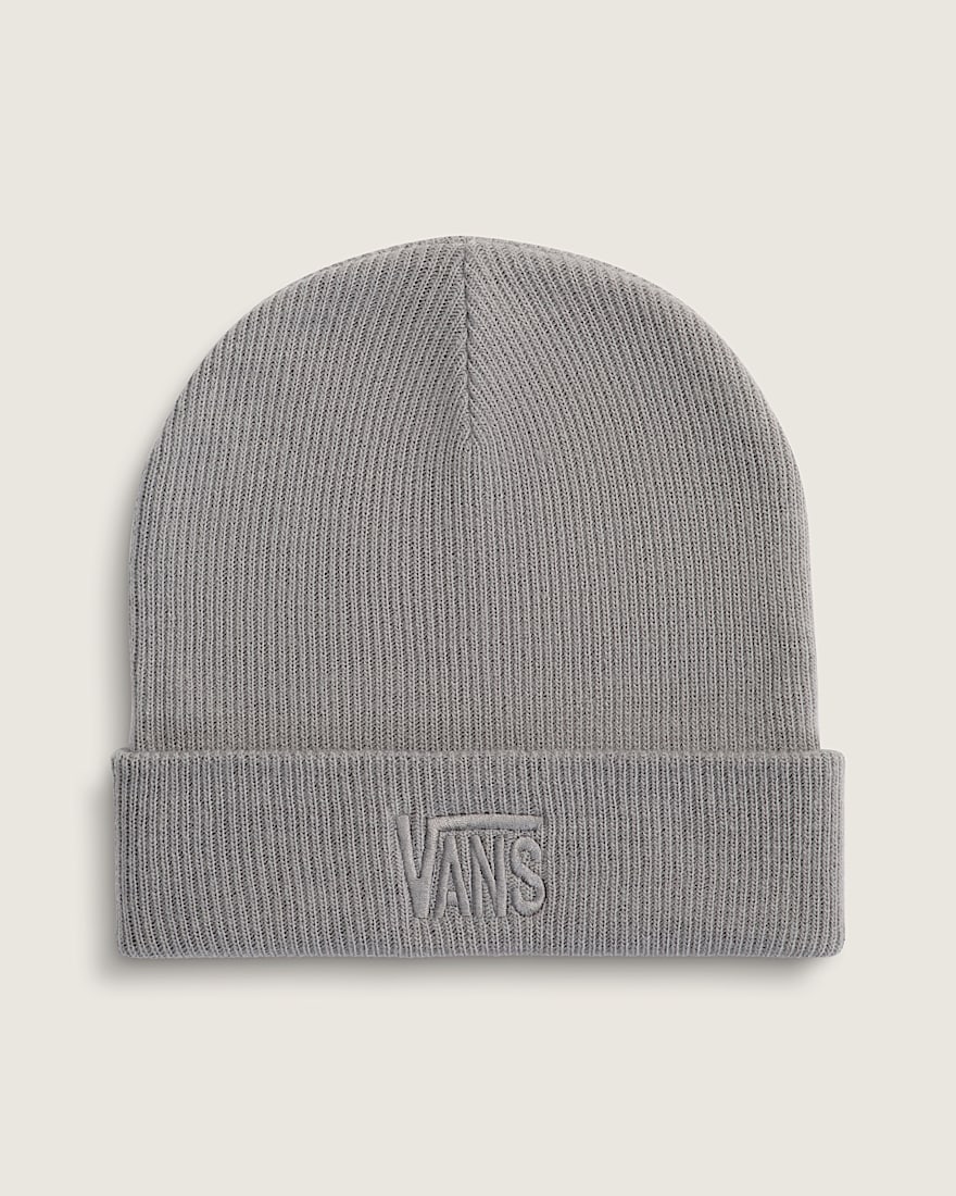 Stretch Logo Tall Cuff Beanie VANS Heather Grey HERO