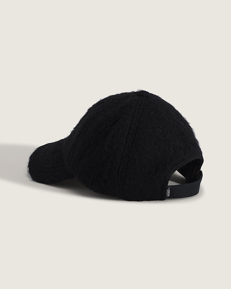 Woolly Curved Bill Jockey Hat VANS Black ALT2