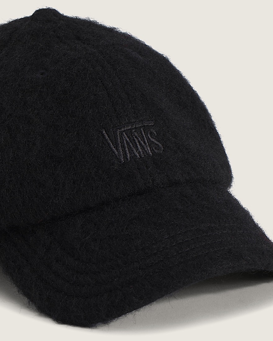 Woolly Curved Bill Jockey Hat VANS Black ALT1
