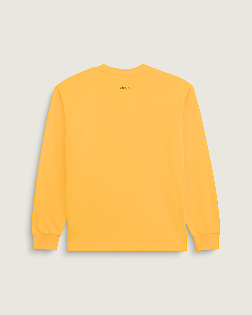 Vans X Atiba Long Sleeve TShirt VANS Atiba Sunny Yellow ALT1