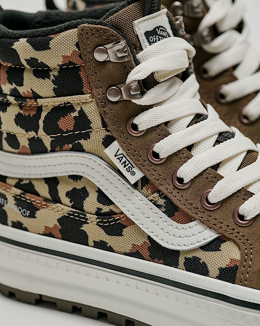 Sk8Hi Waterproof Insulated Shoe VANS Leopard Incense Beige ALT10