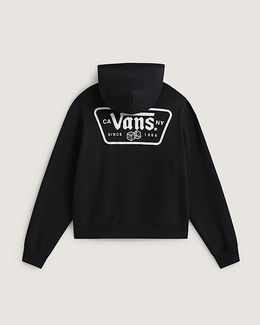 Knu Patch Pullover Hoodie VANS Black HERO