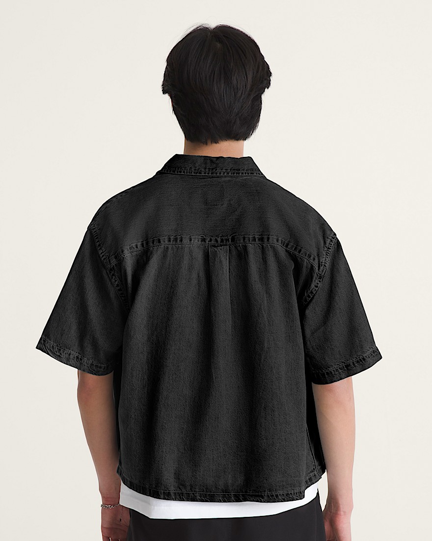 Cyrus Denim Shirt VANS Washed Black ALT3