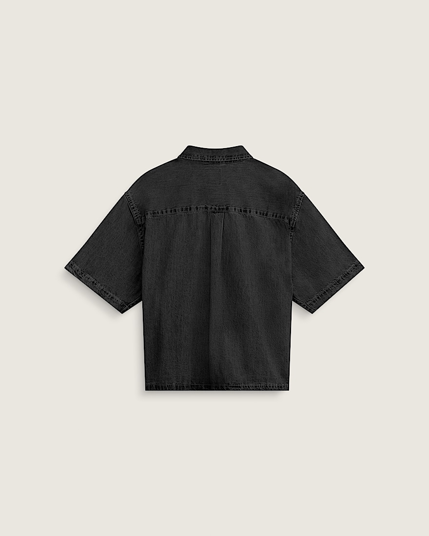Cyrus Denim Shirt VANS Washed Black ALT1
