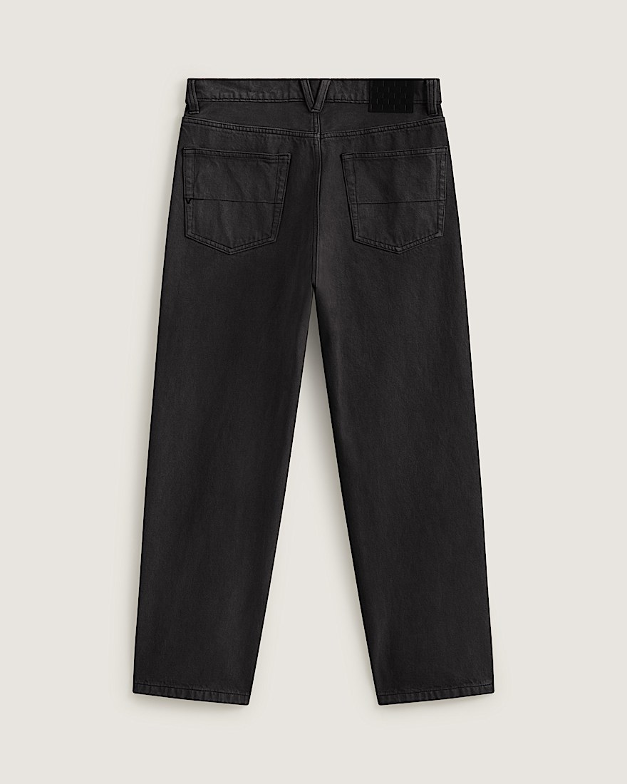 Check5 Loose Denim Pants VANS Black Rinse ALT1