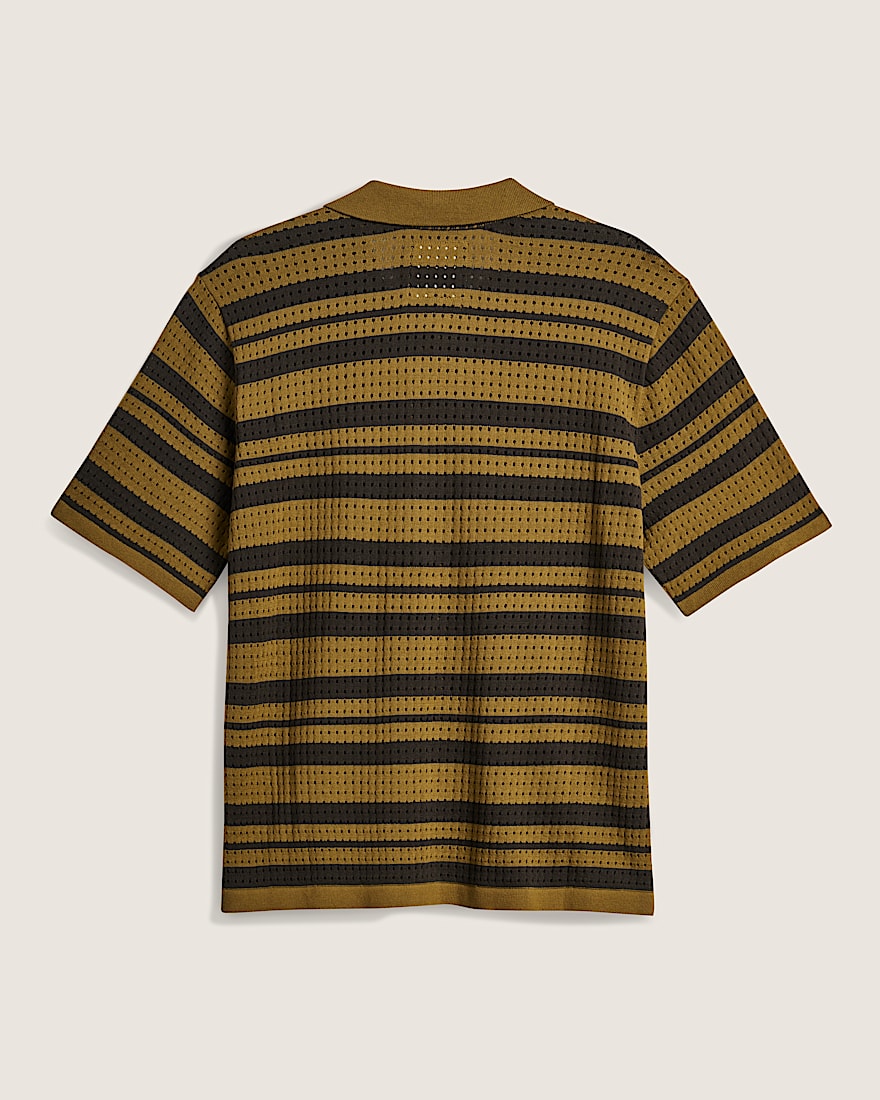 Feldman Polo Sweater VANS Olive Brown  Faded Black ALT1