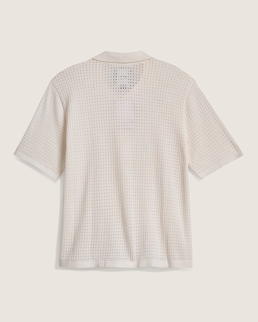 Feldman Polo Sweater VANS Egret White ALT1