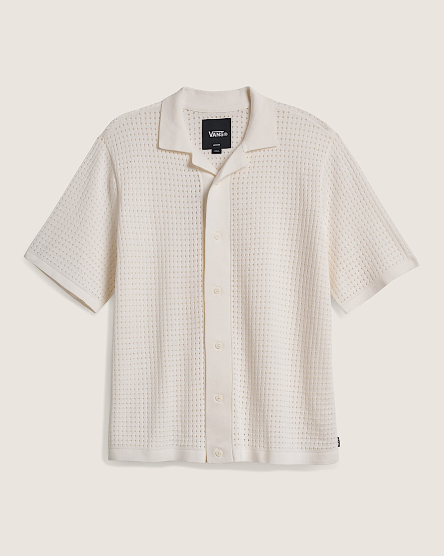 Feldman Polo Sweater VANS Egret White HERO