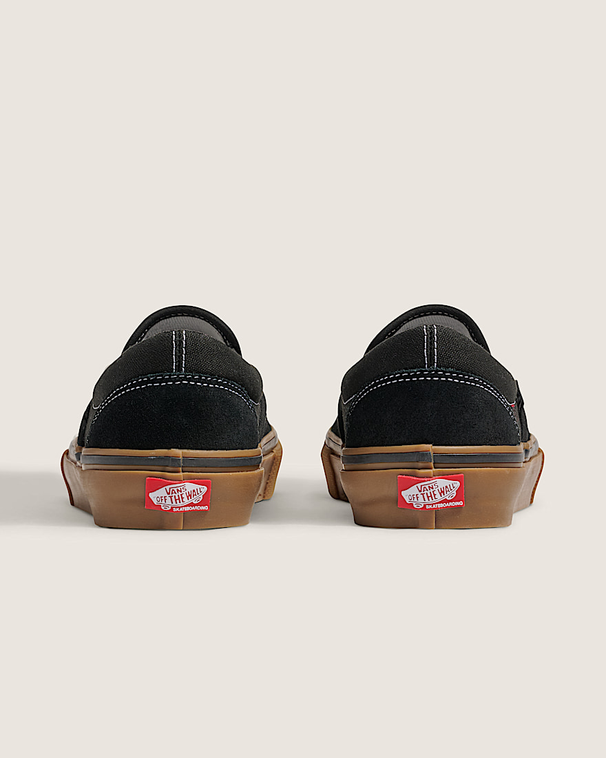 Skate SlipOn Shoe VANS Black Gum White ALT3