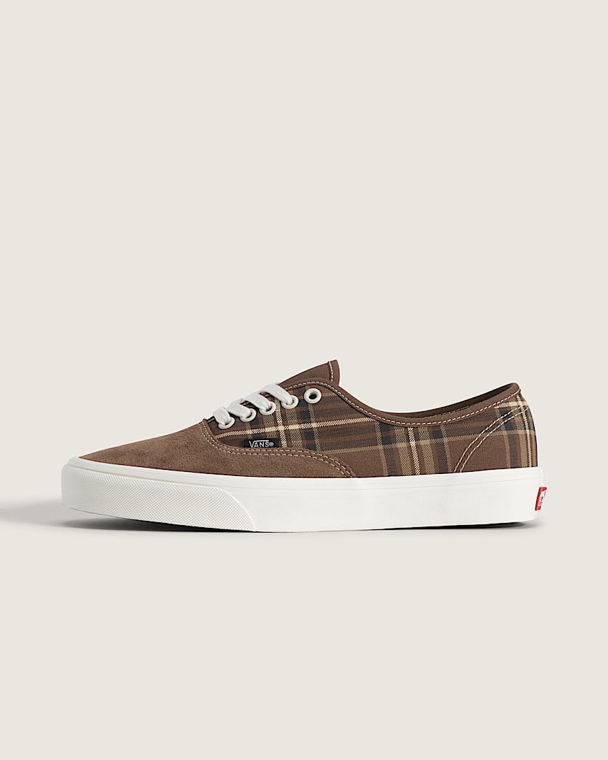 Authentic Shoe VANS Plaid Vintage Cocoa HERO