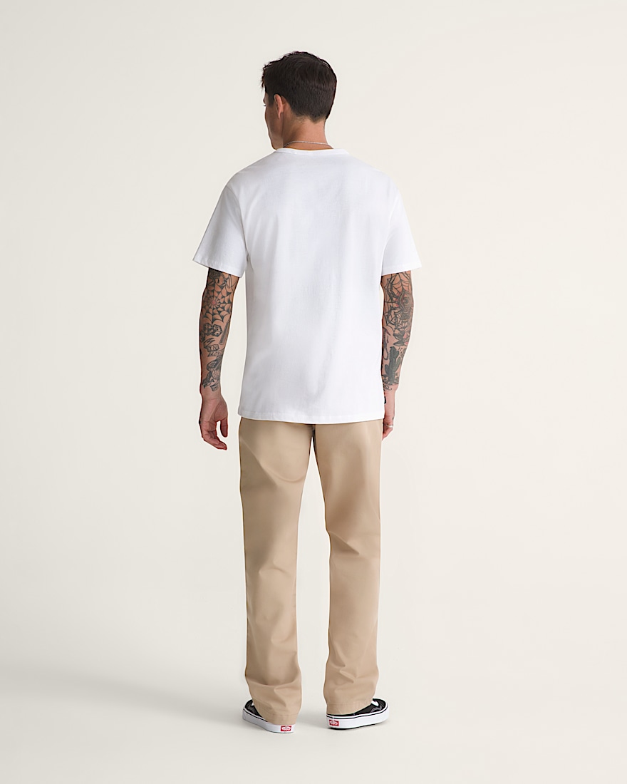 Authentic Chino Straight Pants VANS Incense Brown ALT4