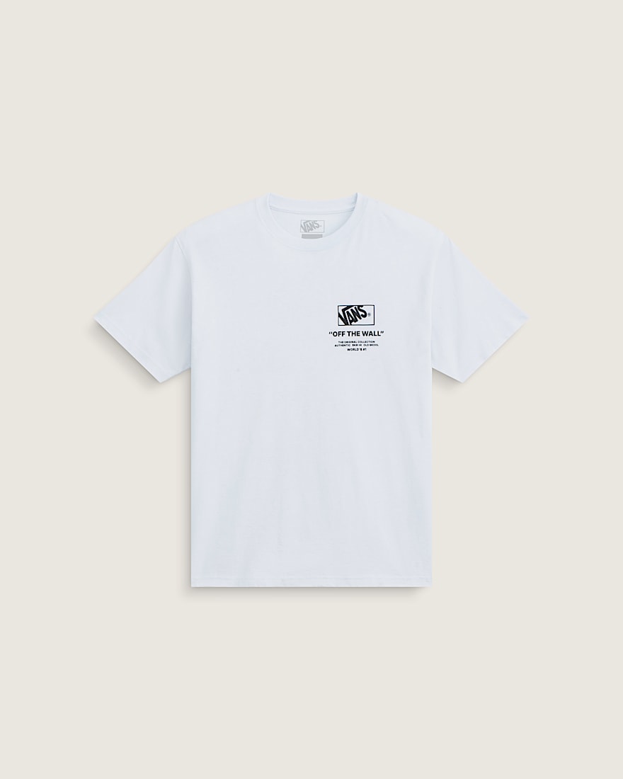 Stacked Hi Short Sleeve Tee VANS Blue Water ALT1