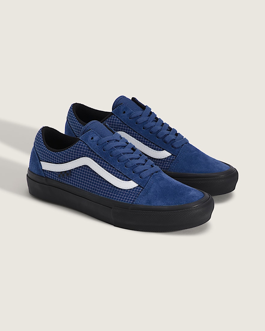 Skate Old Skool Shoe VANS Ripstop True Navy Black ALT1