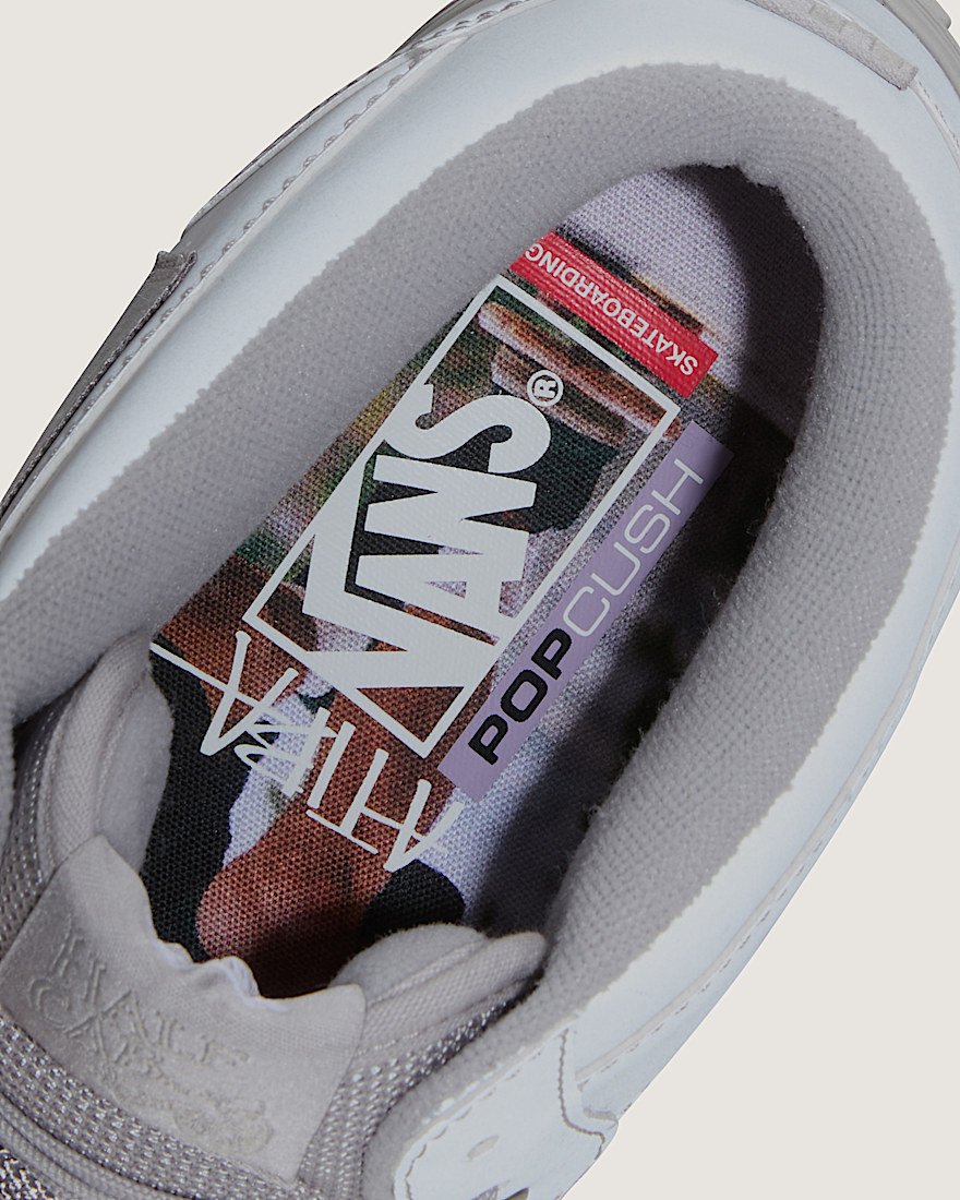 Skate Half Cab Shoe by Atiba VANS Atiba Light Grey ALT4