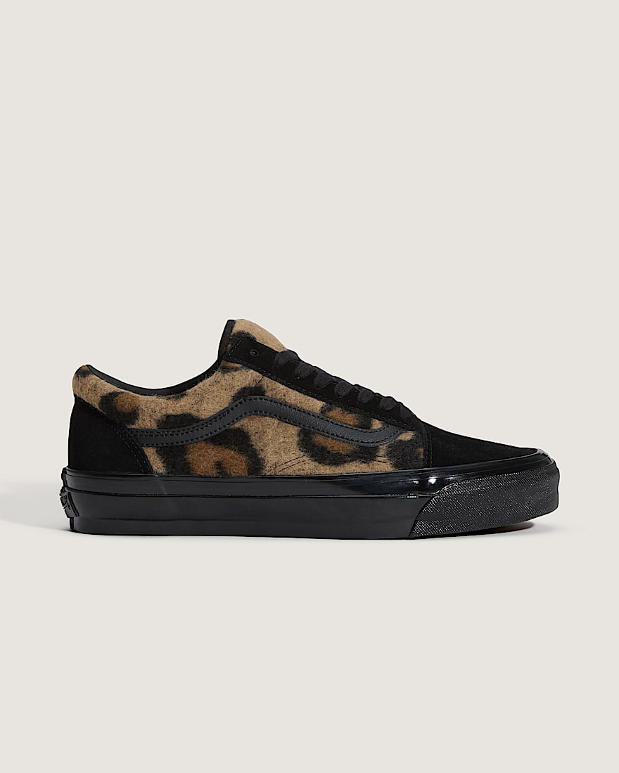 Premium Old Skool Shoe VANS Leopard Black Brown ALT5