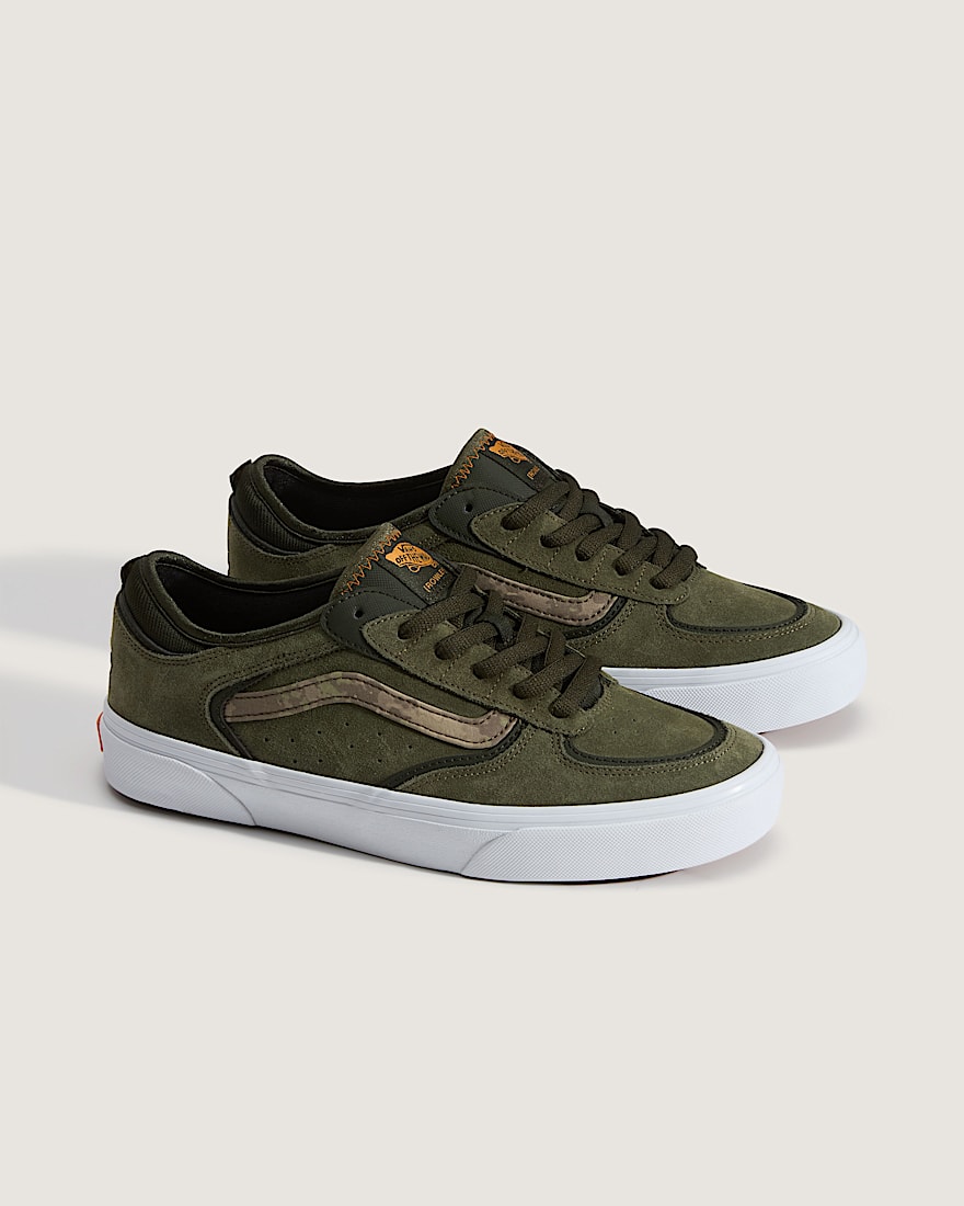 Skate Rowley Shoe VANS Camo Mossy Olive ALT1