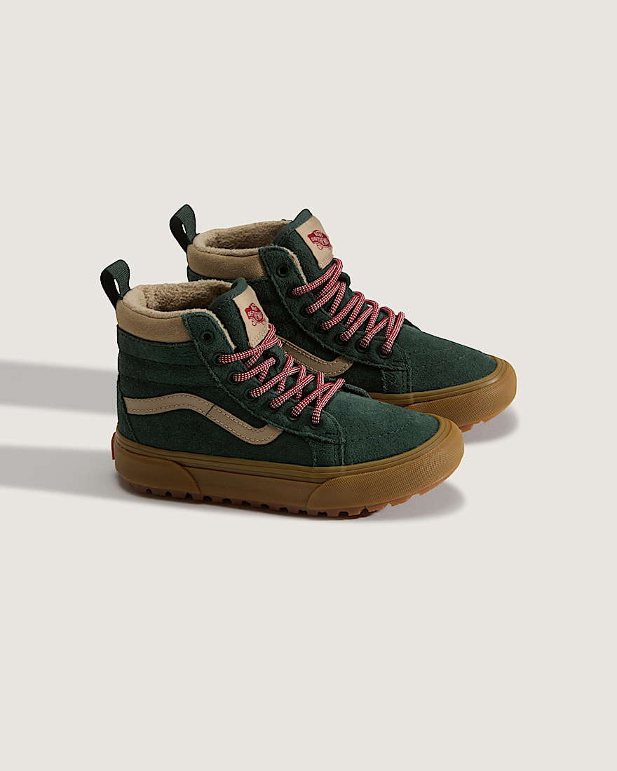 Little Kids Sk8Hi Insulated Shoe VANS Gum Oil Green ALT2