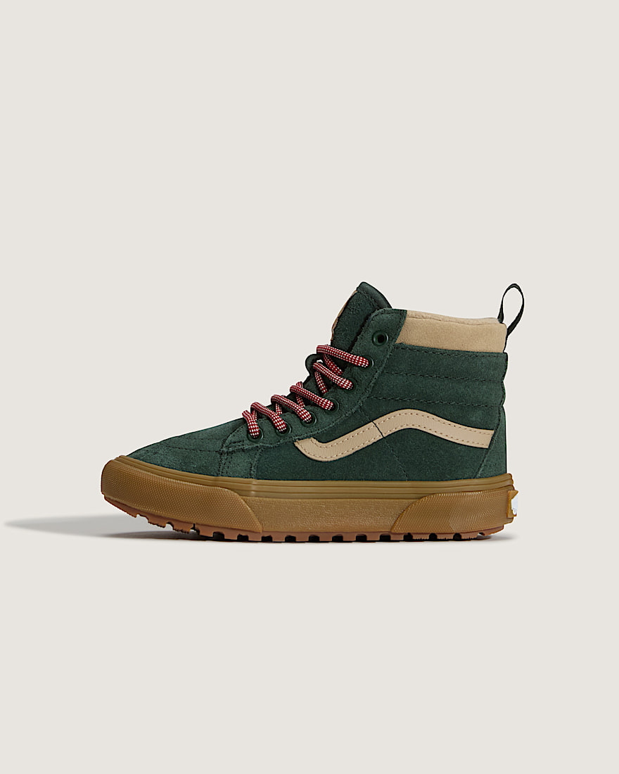 Little Kids Sk8Hi Insulated Shoe VANS Gum Oil Green HERO