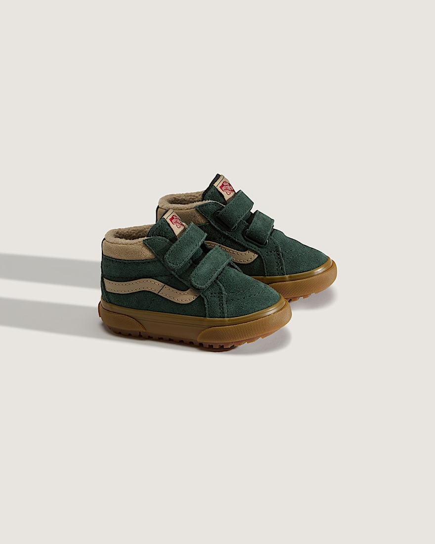 Toddler SK8Mid V Insulated Shoe VANS Gum Oil Green ALT2