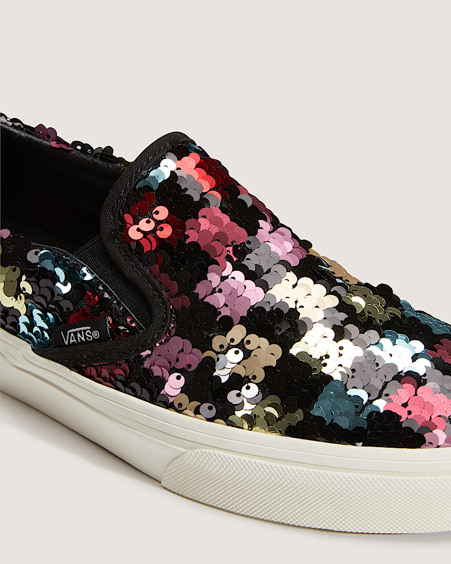 Classic SlipOn Shoe VANS Checkerboard Black  Multi Black ALT4
